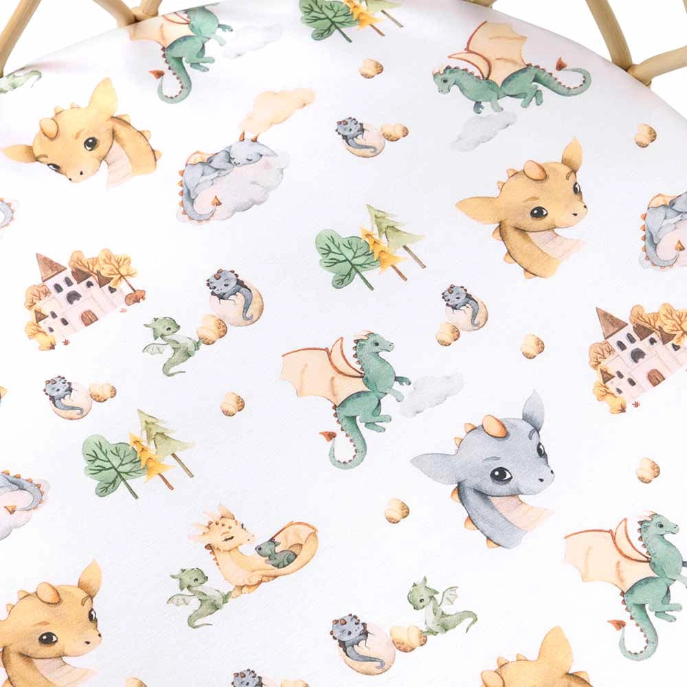 Dragon Organic Bassinet Sheet / Change Pad Cover