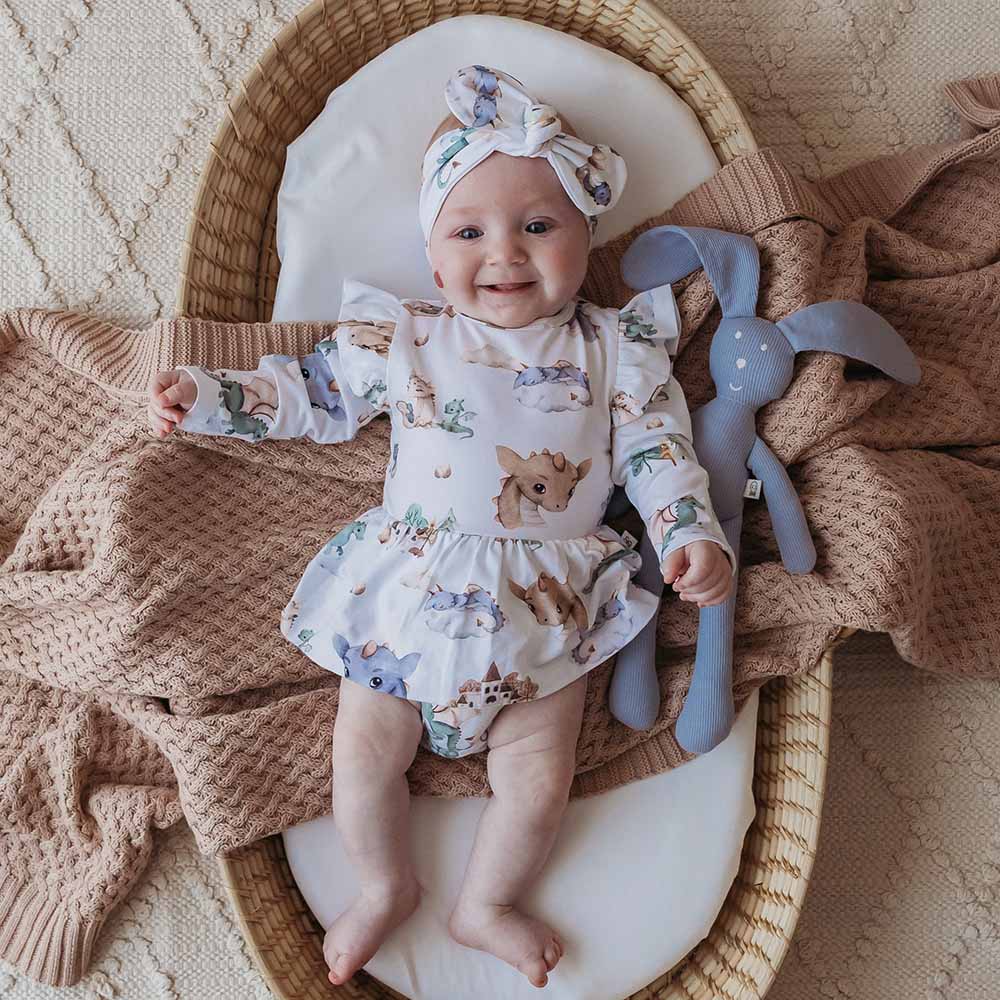 Dragon Long Sleeve Organic Dress